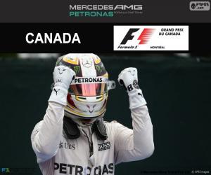 yapboz Lewis Hamilton, 2016 Kanada Grand Prix